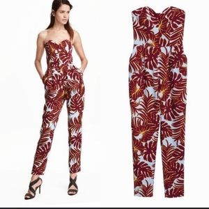 H&M strapless jumpsuit